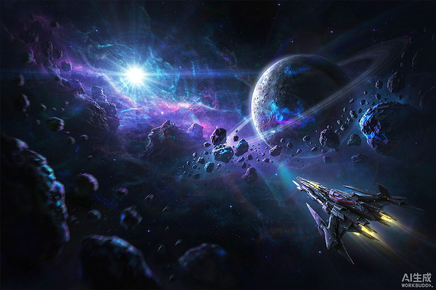 《星海纪元》太空科幻题材游戏画面